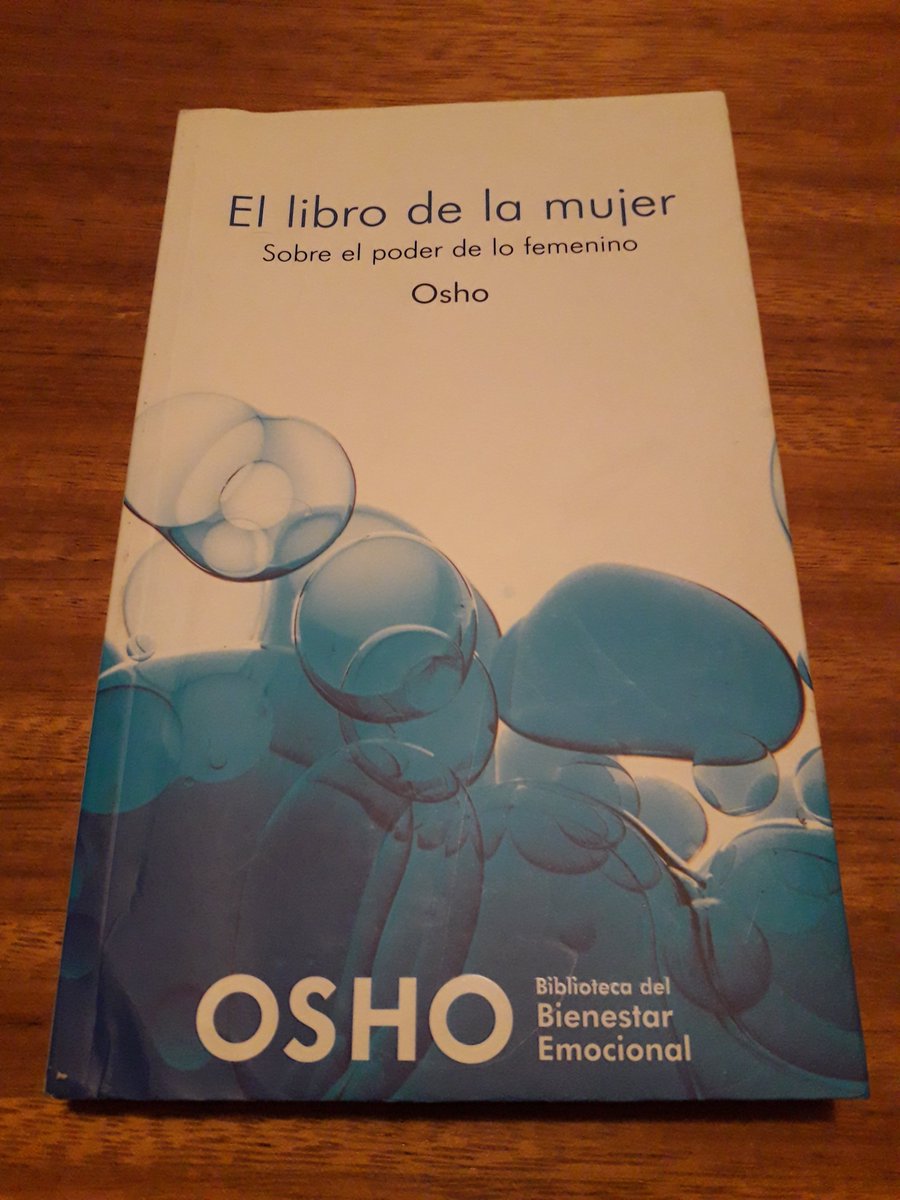 Mi propio #retolector2025 El libro de la mujer, sobre el poder femenino - OSHO, 239 páginas - LISTO ✅
💙YA LLEVO 13 LIBROS 💙