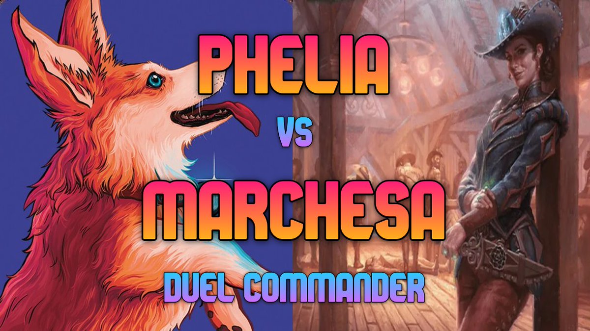 manafestdread's tweet photo. 🐶💀♠️
Bork Bork vs. Pew Pew

Can Phelia’s joyful blink-and-bark tempo outpace Marchesa’s criminal empire of grind and greed?

Only one leaves the battlefield smiling.

🎥 Watch now: https://t.co/rLDK8B5Ms1

#MTG #DuelCommander #MagicTheGathering https://t.co/CU3zjeeqpv