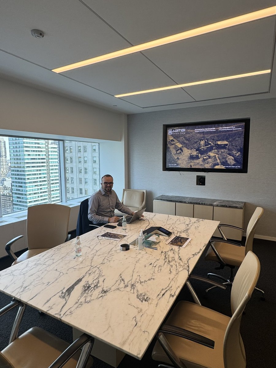 AbitibiMetals's tweet image. We have had a great week in New York, Brooklyn and New Jersey, meeting with potential investors and individuals interested in copper and gold. 

We are very excited about our progress with Phase 3, which saw our 150-metre step-out last week.

CSE: $AMQ.C          
OTCQB: $AMQFF