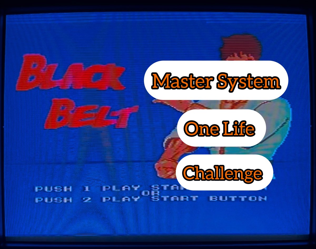 Sega Master System One Life Challenge #15  Black Belt #onelifechallenge   youtu.be/VRxd2hfT3nI?si… via <a href="/YouTube/">YouTube</a>