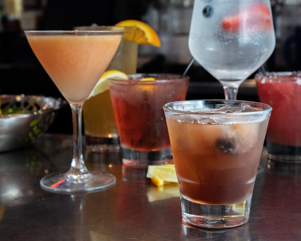 Thursdays just got better! Enjoy $5 You-Call-It Spirits all day at Luckys Cafe.
