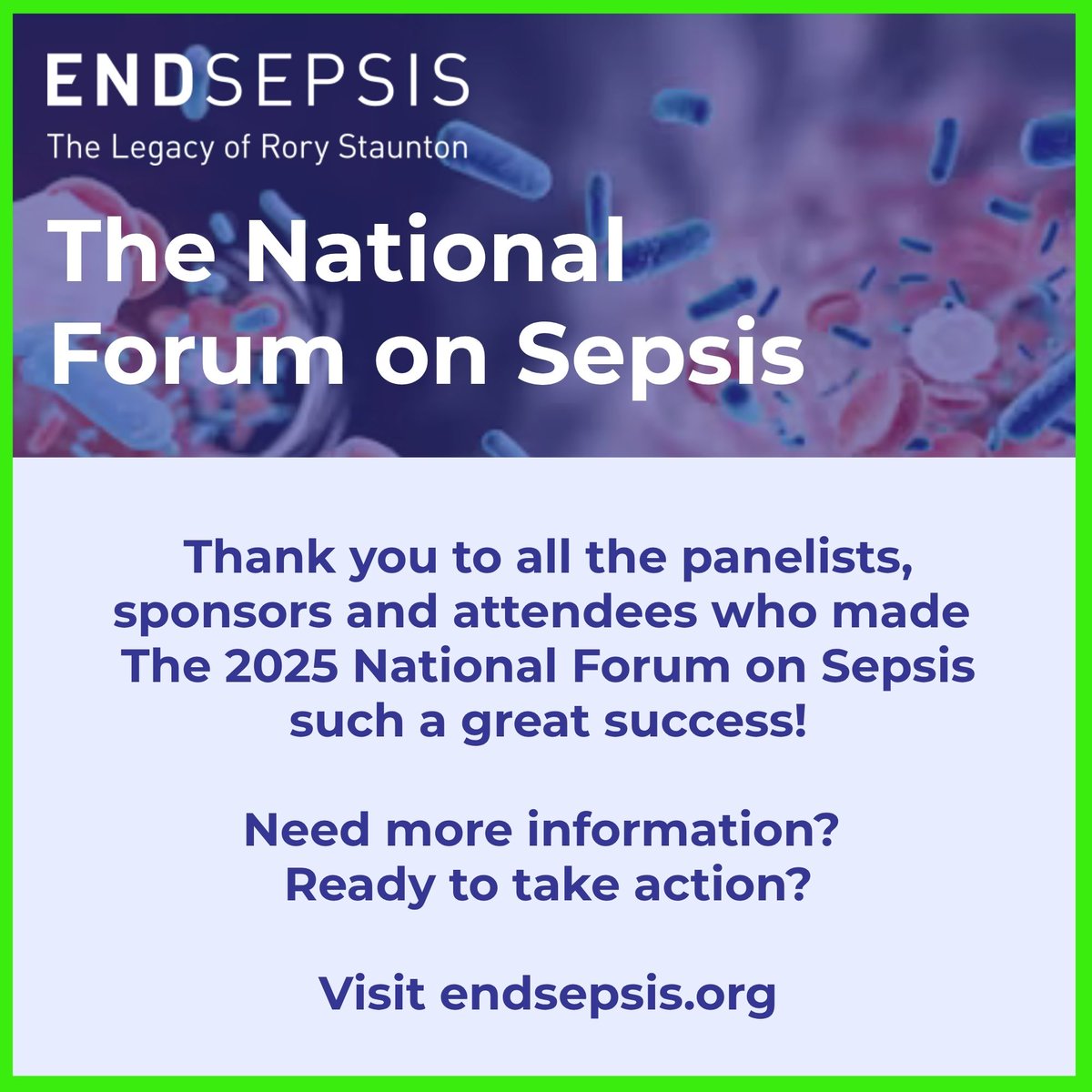 END SEPSIS tweet media