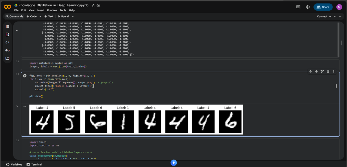 Prathamesh_748's tweet image. LLM’s Grind 🔥
Explored Knowledge Distillation — the art of teaching a small model to think like a big one.
Tried it on a simple CNN, and it worked perfectly!
Now, onto applying it in LLMs 
#AI #LLM #KnowledgeDistillation #DeepLearning #LLMs