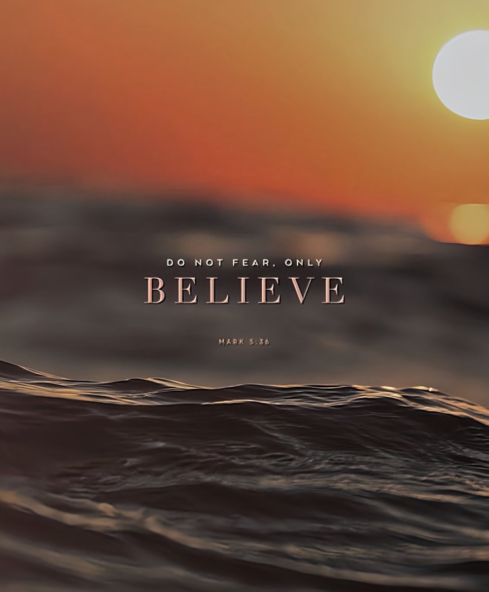 Aestheticswallz's tweet photo. Do not fear. Only Believe. https://t.co/RNH15zyKEm