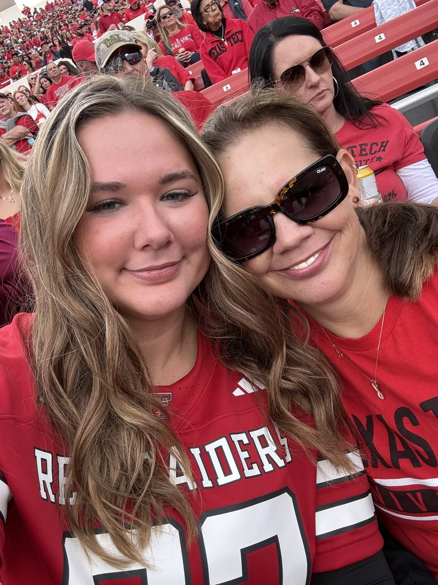 amyzientek's tweet photo. @JoshPateCFB First pic is my daughter on that fateful night in 2008, upset that the cheering of our friends had scared her. Second pic is the same daughter in 2025, now a senior at Texas Tech. https://t.co/vb39AqoMsX