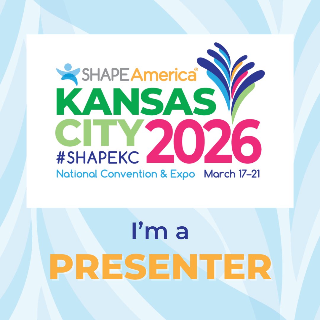 🎉 Thrilled to be presenting at #SHAPEKC! Join me for “Physical Education Teacher Perceptions of Utilizing Exergames to Develop Physical Literacy” — exploring how interactive technology supports movement, motivation, and mastery in #PhysEd! 🕹️🏃‍♀️📊
👉 convention.shapeamerica.org