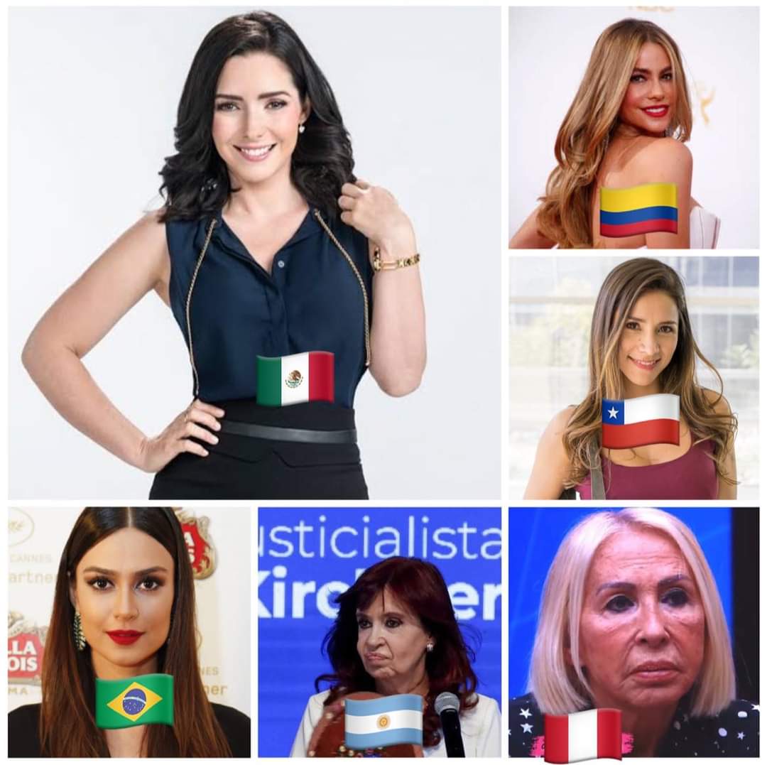 According to a study by Harvard University, this is what the average woman looks like in each Latin American country 🔥