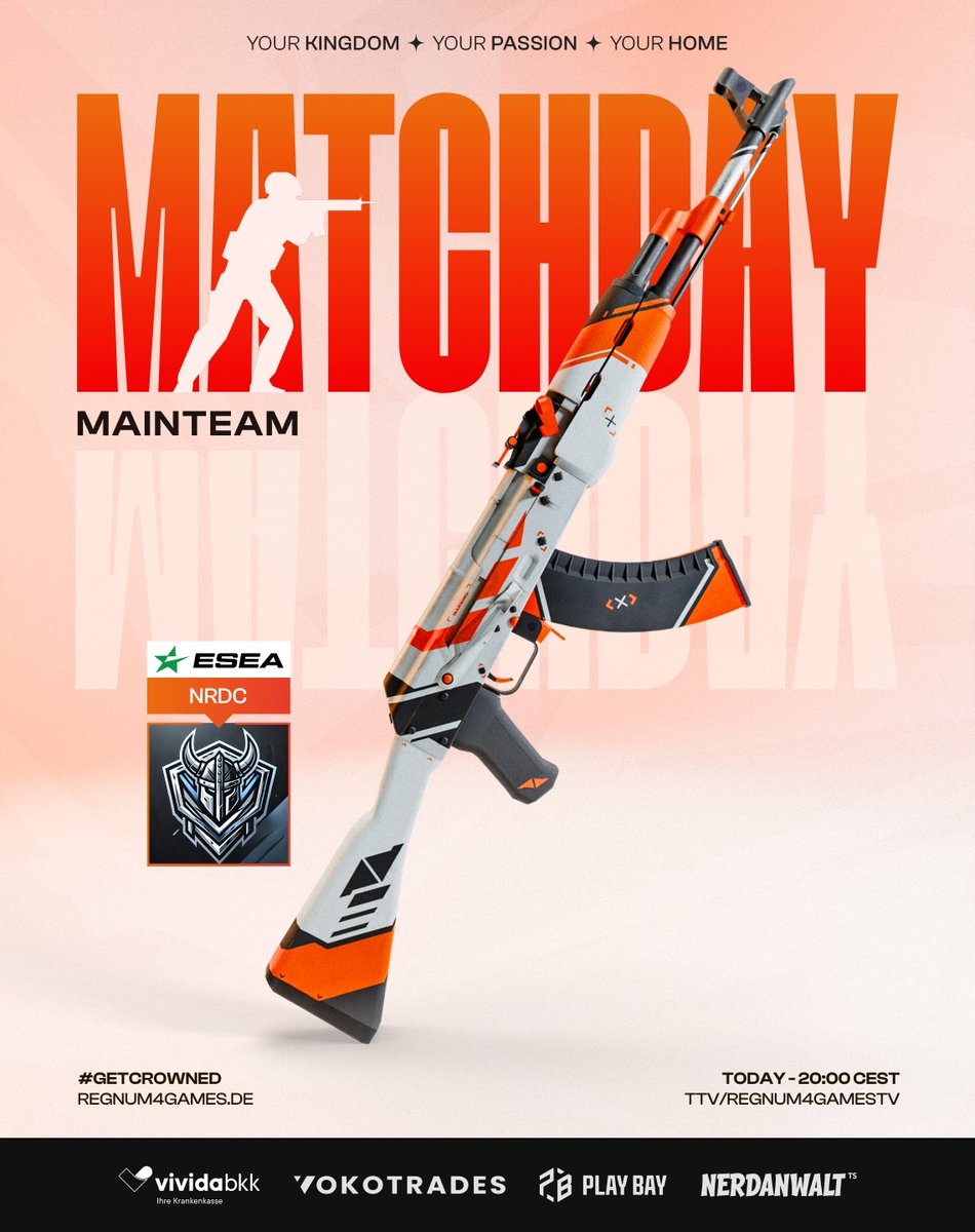 Erst waren es die Spartaner, heute sind die Vikinger dran 🫡 

📺| twitch.tv/regnum4gamestv
🎙️| <a href="/r4g_jj_dings/">JJ DINGS | Joel</a>