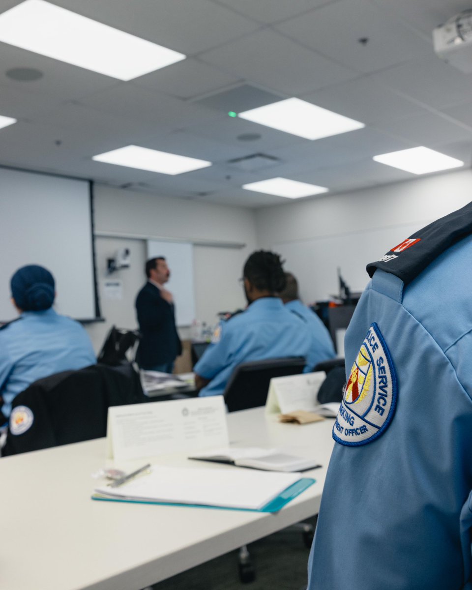 Today, Directors <a href="/TpaGrande/">Pete Grande- Director Member Benefits-TPA</a>, <a href="/corrigan4u/">Kevin Corrigan TPA</a> and <a href="/MikeHarrisTPA/">Mike Harris 🇨🇦</a> visited the newest class of 36 Parking Enforcement Officers to officially welcome them to the team. During the session, they spoke about the pride and sense of community that come with being part of the <a href="/TorontoPolice/">Toronto Police</a>