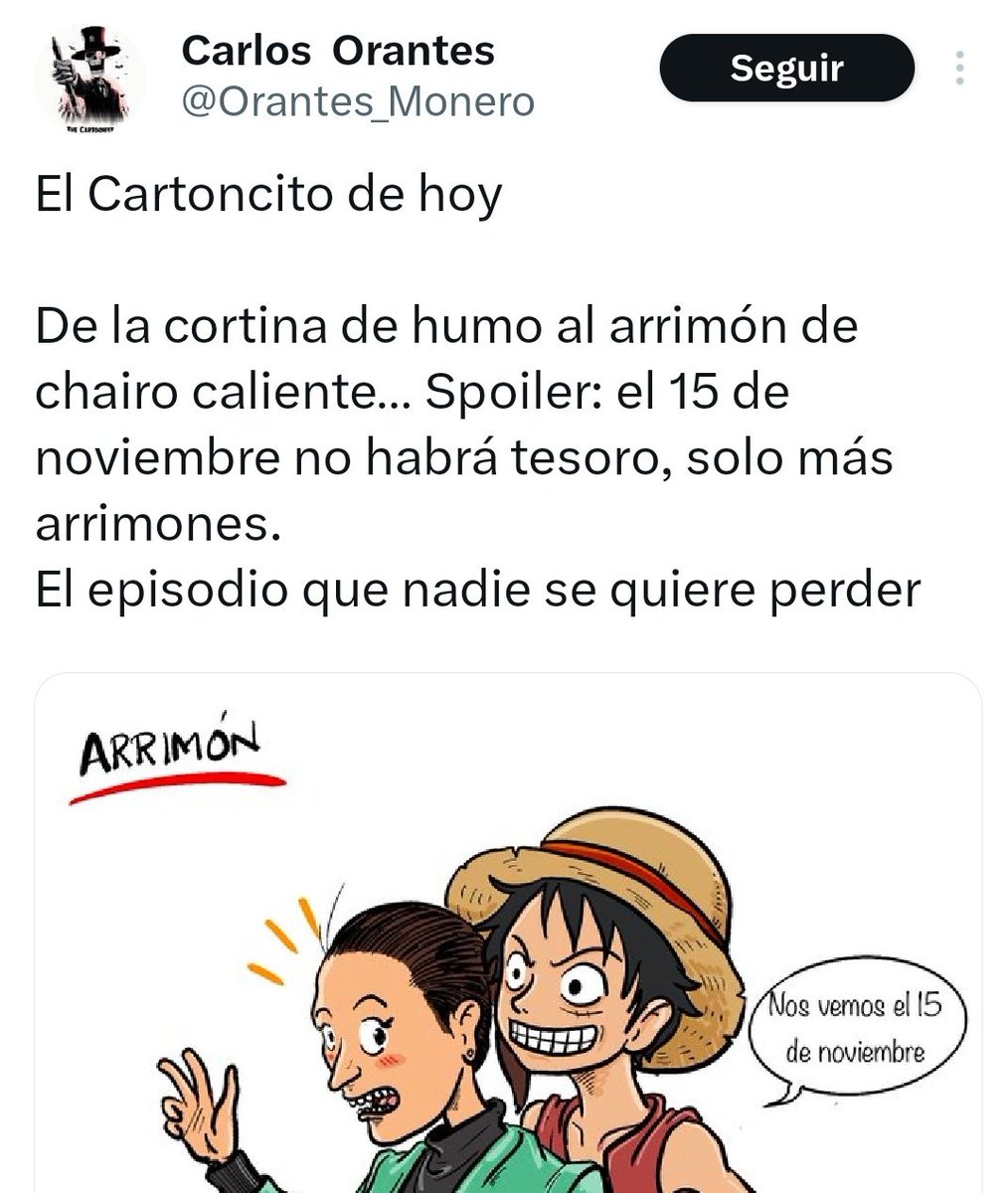 Este fulanito <a href="/Orantes_Monero/">Carlos  Orantes</a> advierte que la marcha fascista de <a href="/generacionz_mx/">Generación Z México 🇲🇽</a> estará plagada de agresores sexuales. 
Tampoco es que sorprenda que la violencia con la que convocan vaya cargada de violencia misógina y agresión sexual. Sorprende el cinismo con que lo presumen: