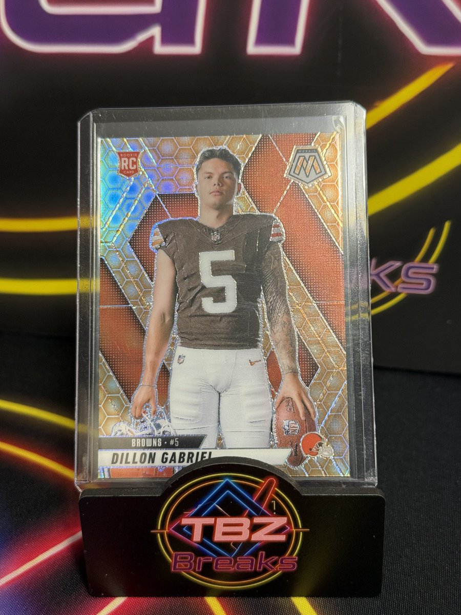 TBZBreaks's tweet image. Where are my Dillon Gabriel fans?? Or #CLE #BROWNS fans? Come get a nice deal on this piece!