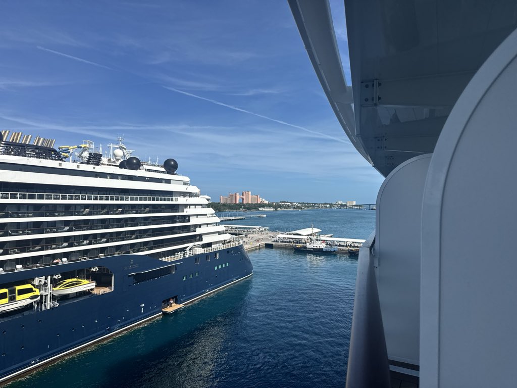 If I had a nickel for every time I’ve made an unscheduled docking in Nassau this year I’d have 2 nickels