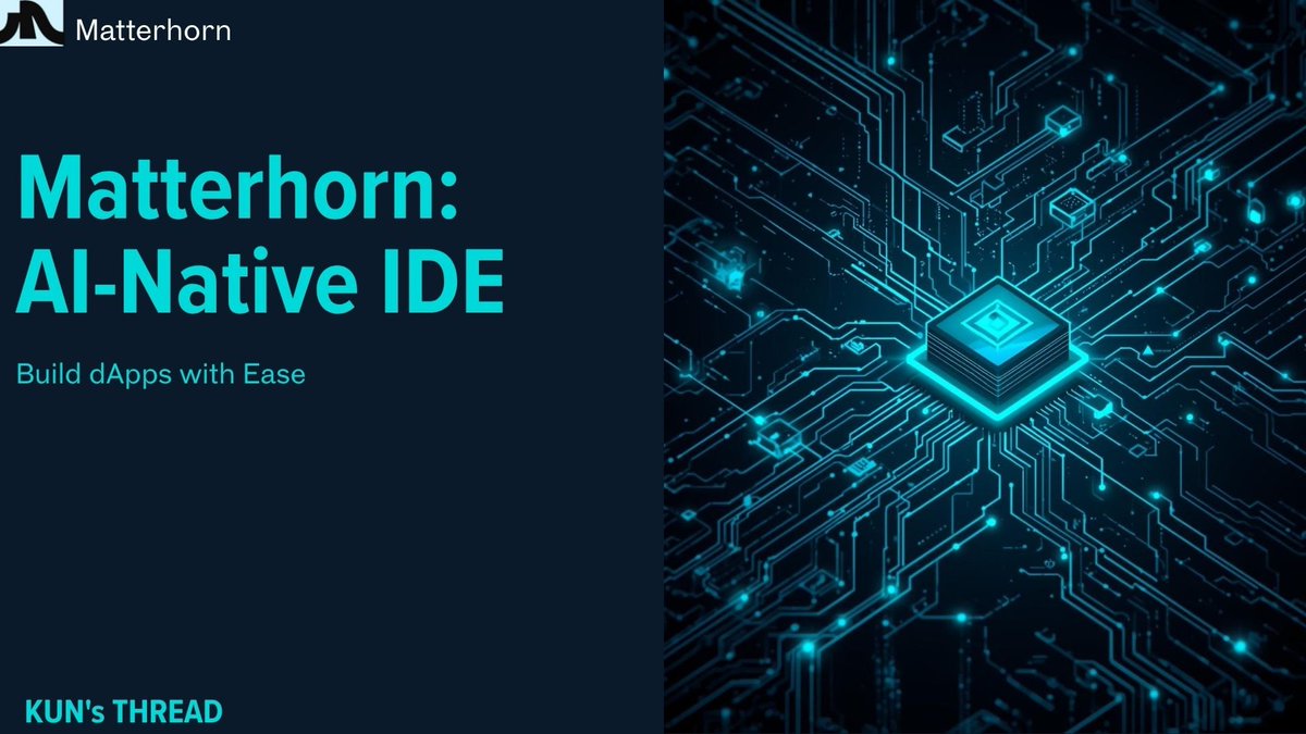 ɪɴᴛʀᴏᴅᴜᴄɪɴɢ ᴍᴀᴛᴛᴇʀʜᴏʀɴ:
Building on blockchain shouldn't be expensive or slow. Right now, teams spend months and large sums just for basic features. Nodefoundry's Matterhorn fixes that by giving developers the tools to ship faster and cheaper.🧵👇

#WWF <a href="/scribble_dao/">ScribbleDAO.fren</a>