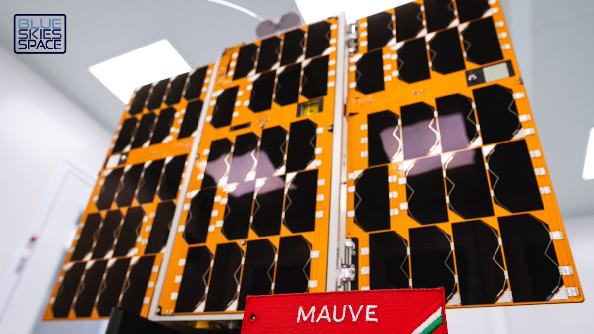 UK company <a href="/blueskiesspace/">Blue Skies Space</a> is set to launch its first science satellite, Mauve, soon. 🚀

Designed for a 3-year mission, Mauve aims to demonstrate that small satellites can deliver high-impact science at low cost. 🛰️🌌

Read more 👉 space.blog.gov.uk/2025/11/06/blu…