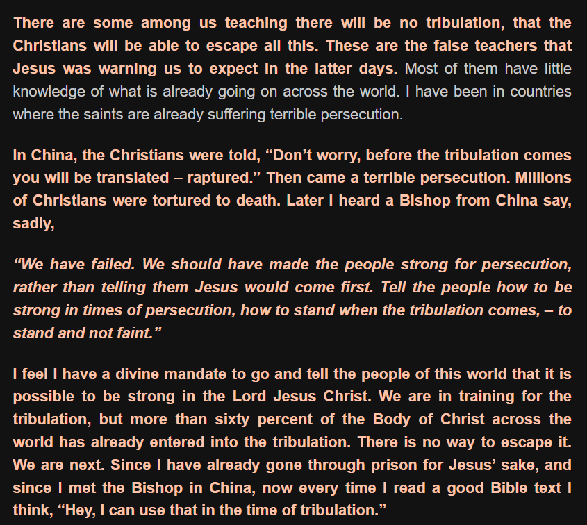 Times of tribulation, by Corrie Ten Boom