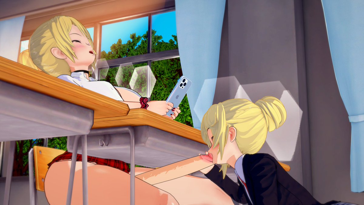 Mindusky's tweet photo. New update V0.77 Free Access!!!
https://t.co/xiaYC3xrxI

Which contains two new days for our favorite futa... I mean fruit club
and days between classes with our friend Saly https://t.co/MntOxnLzu3