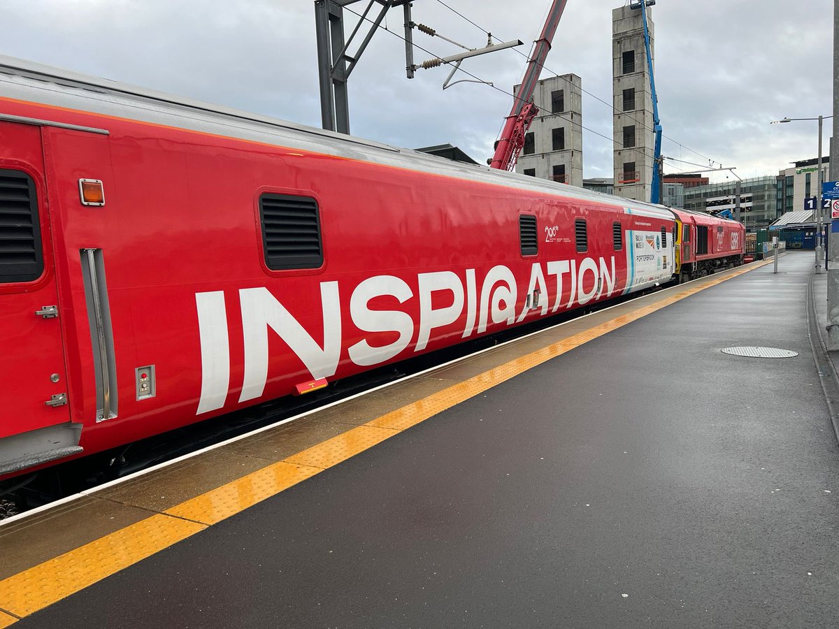 NetworkRailLC's tweet image. 🚂The Railway 200 Inspiration Train has officially arrived in the North West, and Blackpool families are loving it!

Read all about it here: shorturl.at/J0aJh
                    
#Railway200 #Blackpool #InspirationTrain #NetworkRail
#NorthernRail #STEM