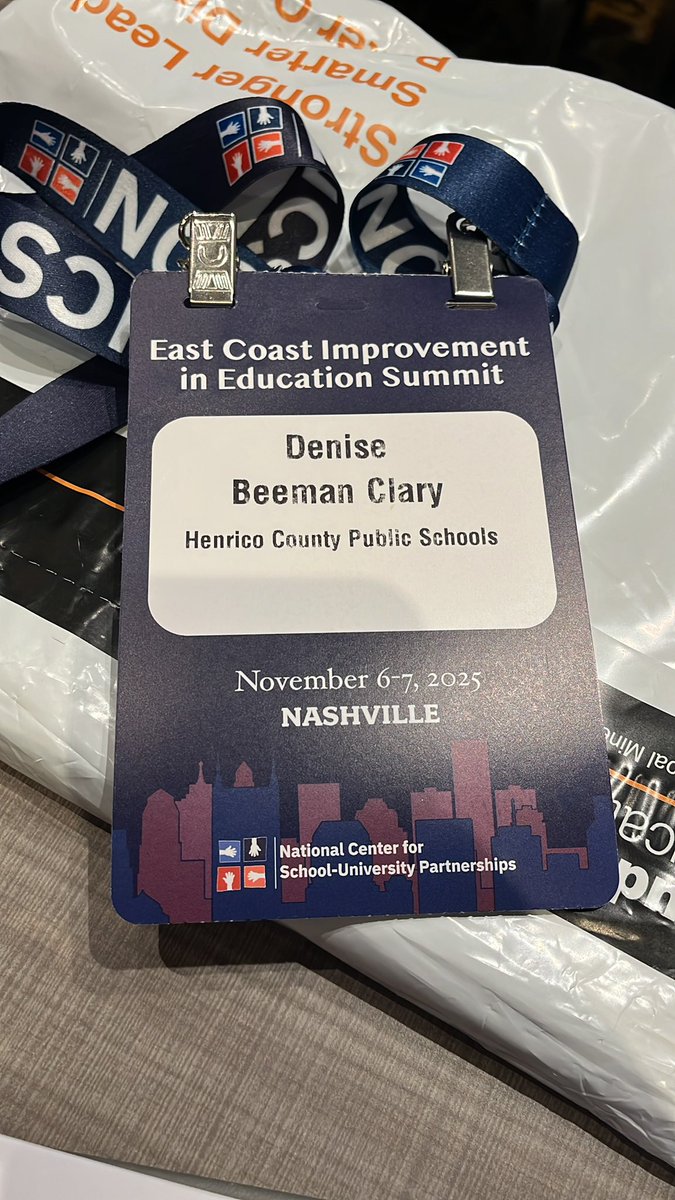 Excited to be at the East Coast Improve
Ent in Education Summit in Nashville at the Gaylord!!!! Even more excited to present at 4:30 in Magnolia 10 with <a href="/NikkiNYtoVA/">Nicole Sanchez-Coe</a> and Dr Bill Caten on implementing EBIs. <a href="/HCPS_SQ/">HCPS School Quality</a>