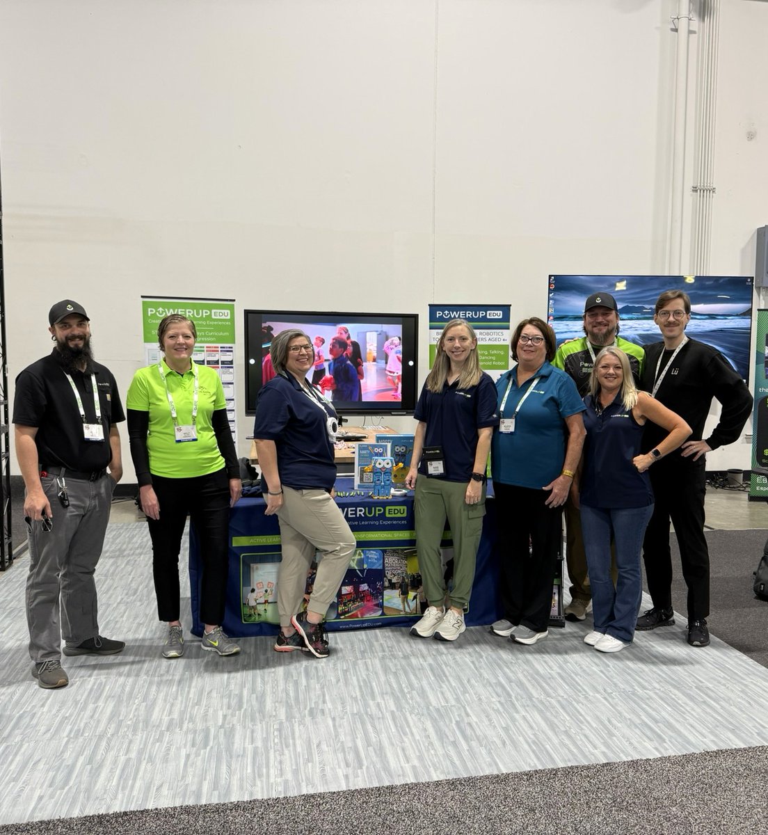 powerupedu's tweet image. Day 2 @GaETConf #GaEtc25 &amp;amp; TEAM @powerupedu wants to bring Innovative learning experiences to GA students!  Visit us &amp;amp; enter to WIN a MARTY the Robot!  Ask about the ALL NEW @rocketdrones #DroneEducation &amp;amp;  ALL NEW @globisens Xploris #Datalogger for #STEAM.