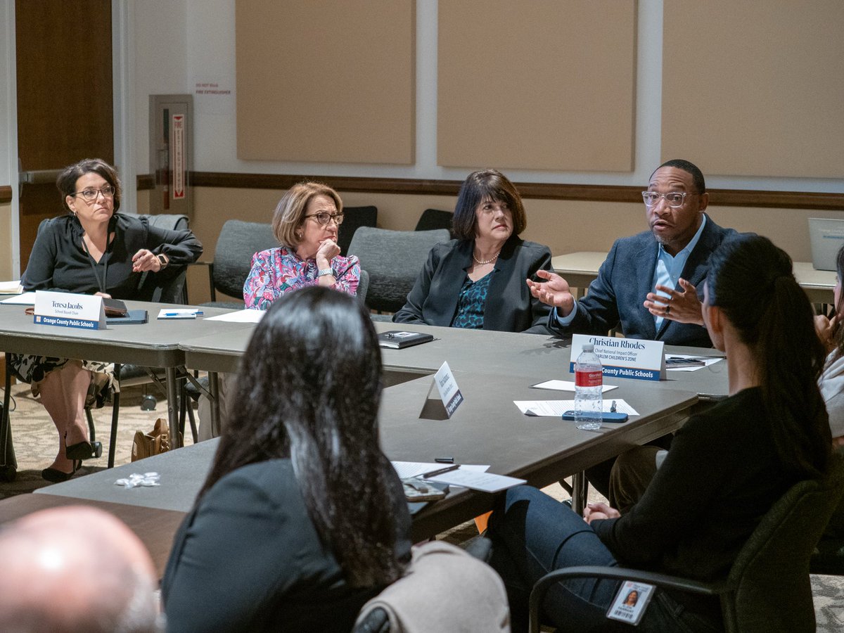 maria_f_vazquez's tweet image. Proud to welcome the William Julius Wilson Institute (Harlem Children’s Zone) to OCPS this week! 

Through this collaboration, we’re working to expand place-based learning and continuing our mission to prepare, inspire and empower every student to succeed. #ocps