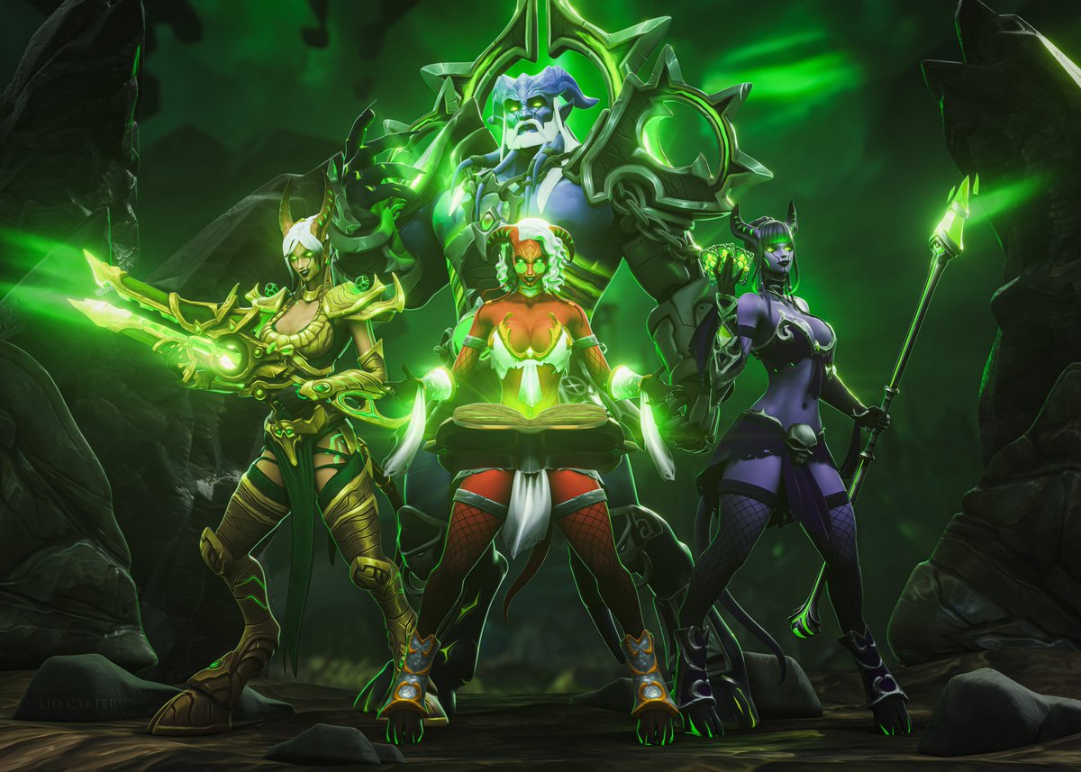 Feltastic Four! 💚

#worldofwarcraft