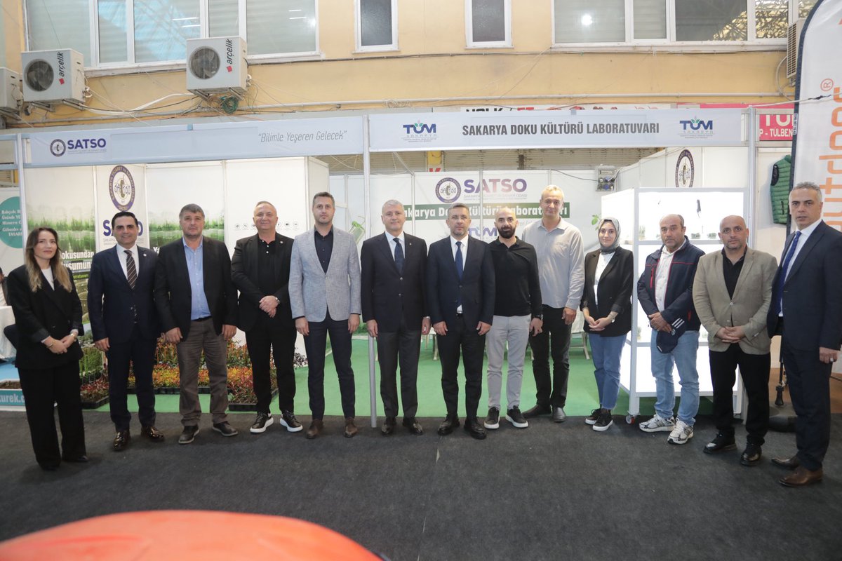 7. Sakarya Tarım, Hayvancılık Makinaları, Teknolojileri ve Yem Fuarımızda SATSO’muzun standını da ziyaret ettik. 

Sakarya Tarımsal Ürünler Üretim Mükemmeliyet Merkezimizin Doku Kültürü Laboratuvarında ürettiğimiz ürünleri sergilediğimiz standımıza tüm katılımcıları bekliyoruz.
