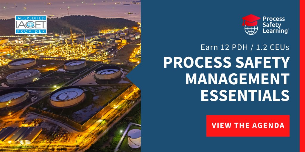 psl_lms's tweet image. When it comes to process safety at your facility, there are no quick fixes or hidden secrets. The key lies in training how to build a strong PSM system. Mastering OSHA’s 14 PSM elements cements your foundation. Learn more!  bit.ly/3Le8Fiz #OSHAPSM #SafetyTraining #PSL