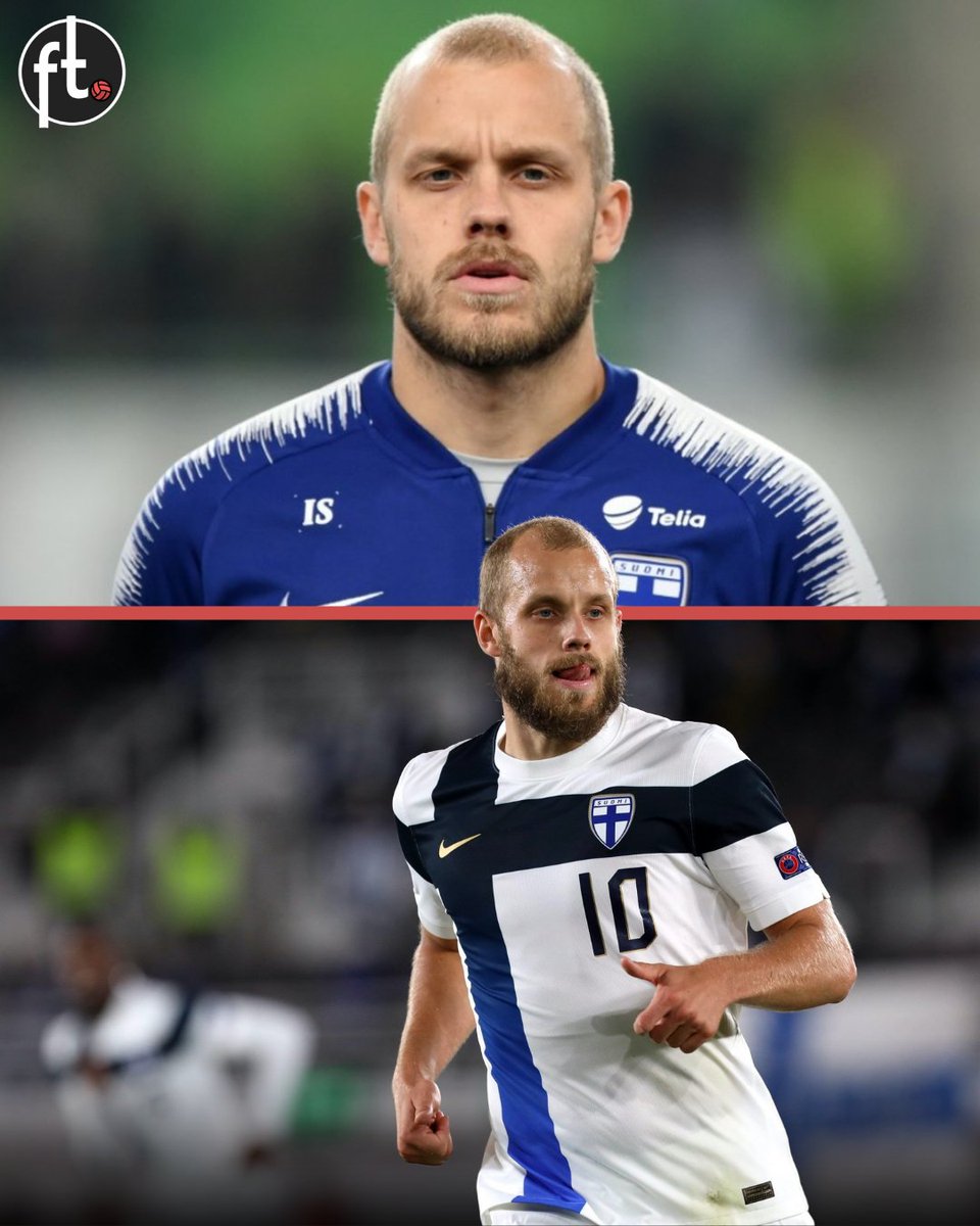 🚨 𝗢𝗙𝗙𝗜𝗖𝗜𝗔𝗟: Teemu Pukki is retiring from international football at 35-years old. 👋 🇫🇮

He has been included in the Finland squad for the final time, with games to play against Malta and Andorra. 

The striker is Finland's all-time top goalscorer with 42 goals. 🥇