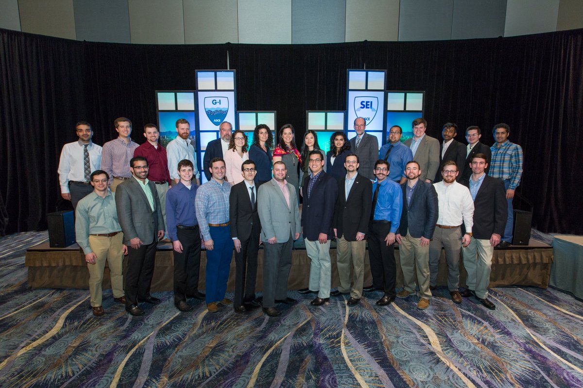 GeoInstitute's tweet photo. It is, people of G-I, #TBT all day today! In honor of #GI30, let's look back at the 20th anniversary Geo-Congress in 2016 in Phoenix! We got together with our friends from the Structural Engineering Institute and, well, much fun was had. #FeelTheTeal https://t.co/yTanbNNrku