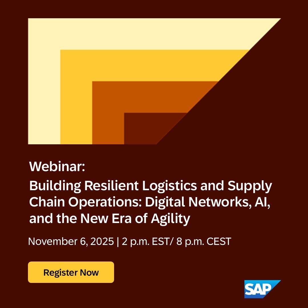 JoernKeller's tweet image. Please join @Pfizer’s Gisèle Fahmi and me later today for a wide-ranging conversation about how cloud-based business networks and #AI are transforming supply chains! Register 👉 imsap.co/6049730MT #SAPBusinessNetwork #supplychain #procurement #logistics #assetcollaboration