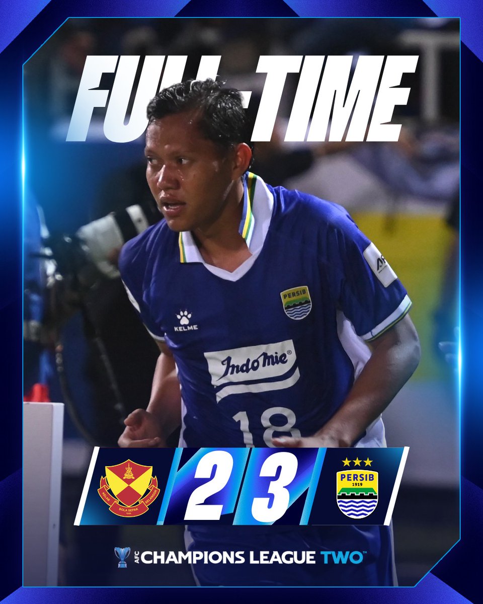 Comeback di Malaysia!!!

Persib Bandung masih tampil maksimal di ajang ACL 2. Meski ketinggalan dua gol lebih dulu, Maung Bandung tetap bisa bangkit dan cetak 3 gol di babak kedua!

Beneran otw lawan Al Nassr FC ini lur? 🥶

📷: @/AFC