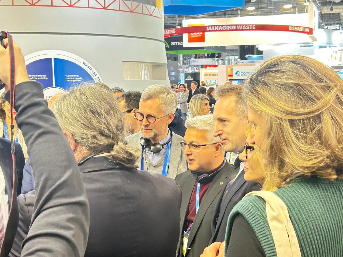 WNE - World Nuclear Exhibition
#PINC ⚛️

Mr. Christophe Grudler MEP, invited a delegation from the <a href="/Europarl_EN/">European Parliament</a> &amp; <a href="/EU_EESC/">European Economic and Social Committee</a> to attend the WNE in Paris.

facebook.com/share/p/1Fz66e…

<a href="/WorkersEESC/">Workers' Group EESC</a> 
<a href="/CSOGroupEESC/">Civil Society Organisations' Group of the EESC</a>   

#AtomicEnergy
#SecurityOfSupply 
#AffordableEnergy 
#EuropeanUnion🇪🇺