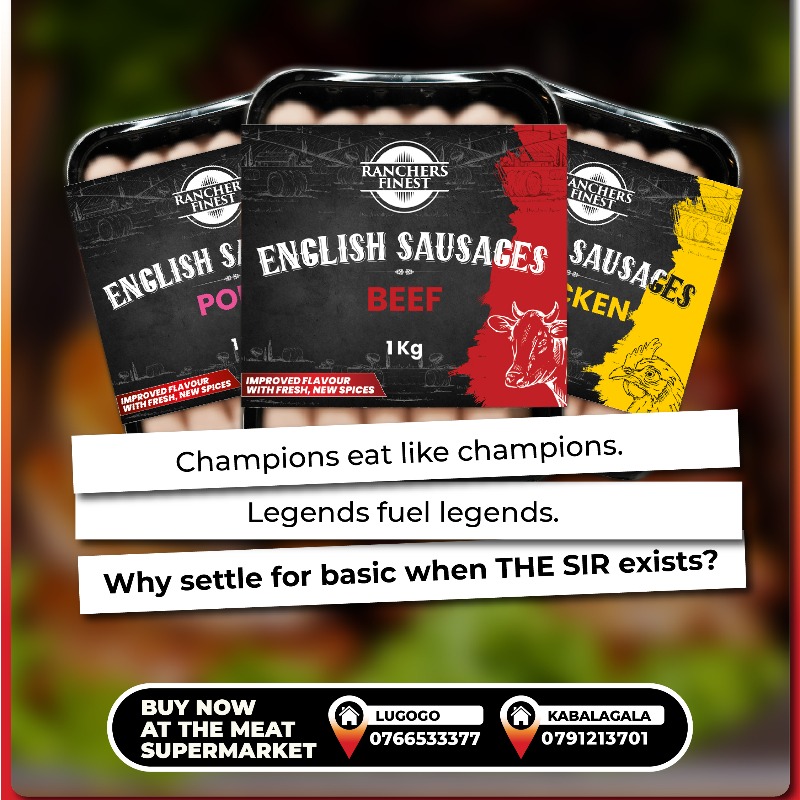 ranchersfinest's tweet photo. For proper sausages in Uganda, the answer is always Ranchers Finest. Juicy, full of flavour, and in a league of their own.
Buy now from the Meat Supermarket.