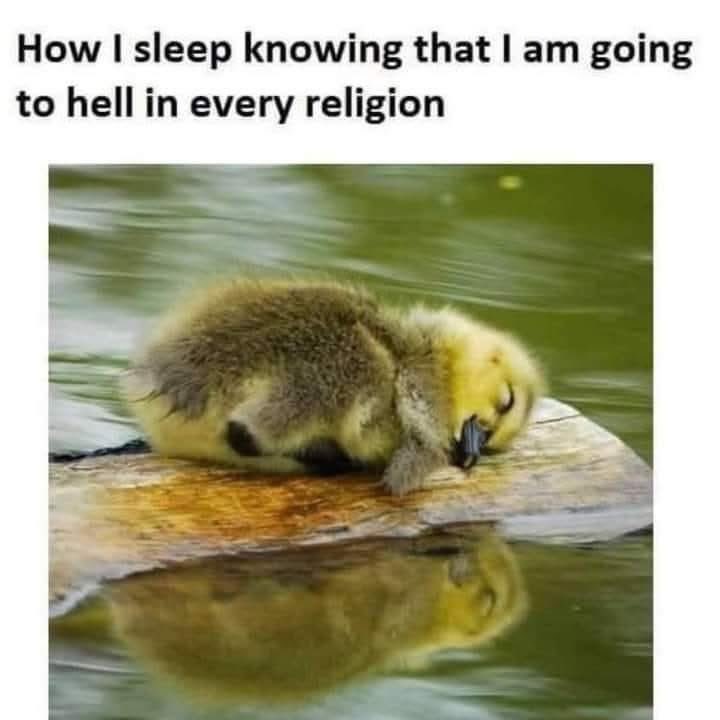 Maximumatheist's tweet photo. Hell isn’t real, but there are grown adults that think it is. https://t.co/7i50GoUx7S