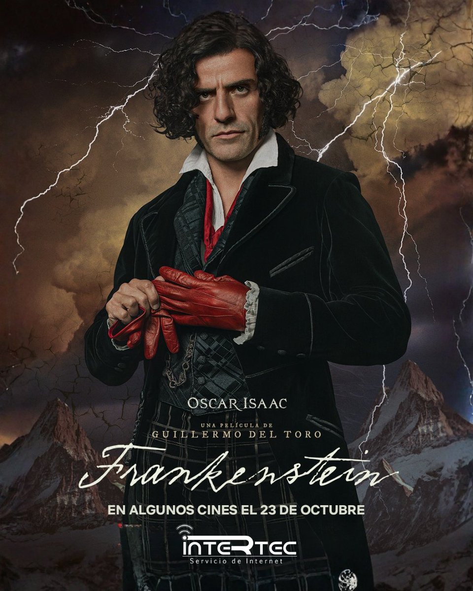 IntertecEc's tweet photo. “Los monstruos no nacen... se crean”
Y en Intertec ya estamos listos para el estreno de FRANKENSTEIN, la nueva película de Guillermo del Toro
¡No dejes que tu internet te deje a oscuras justo en el mejor momento!
#IntertecRiobamba #InternetRiobamba #GuillermoDelToro #Frankenstein https://t.co/DjqjXGVaOh