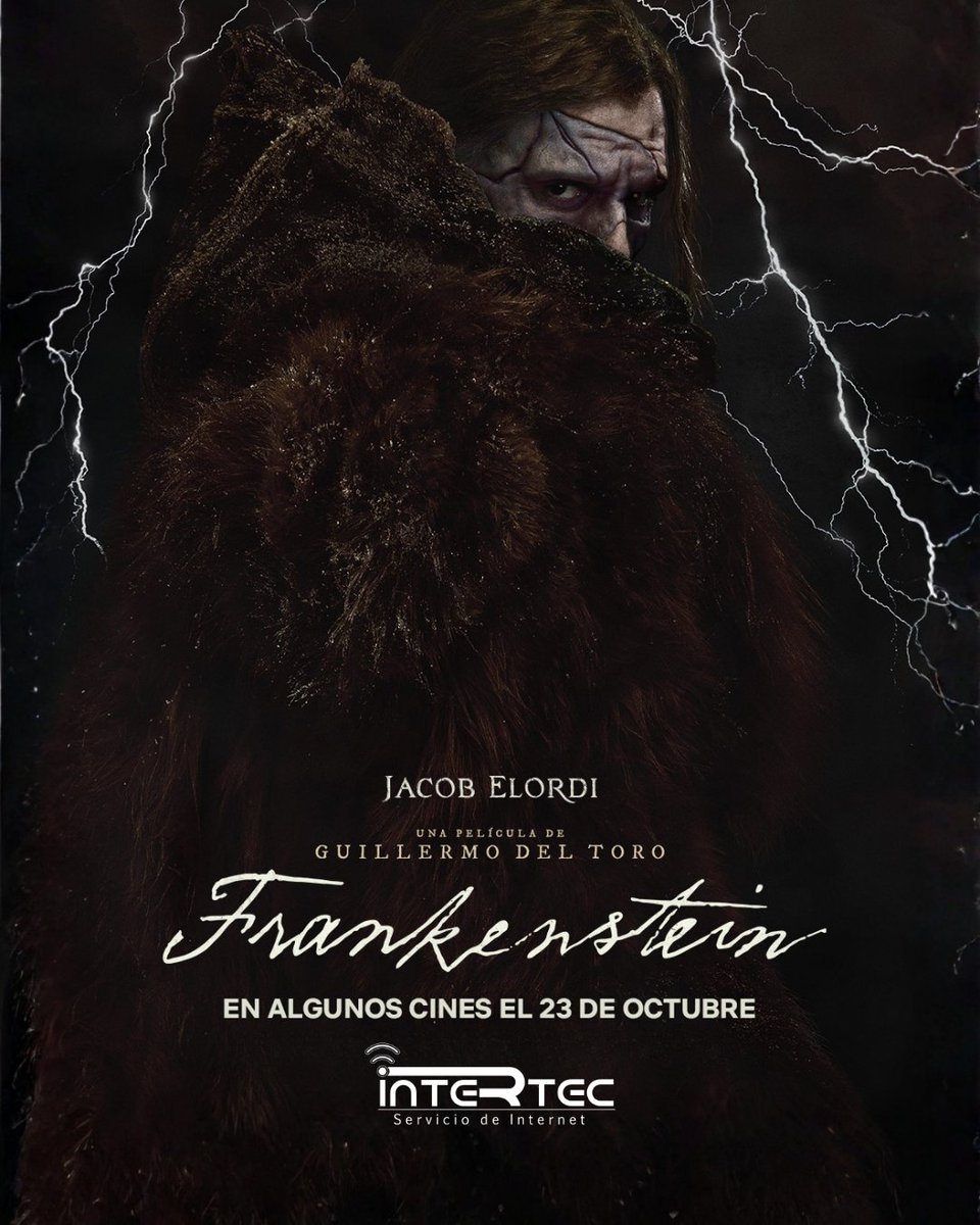 IntertecEc's tweet photo. “Los monstruos no nacen... se crean”
Y en Intertec ya estamos listos para el estreno de FRANKENSTEIN, la nueva película de Guillermo del Toro
¡No dejes que tu internet te deje a oscuras justo en el mejor momento!
#IntertecRiobamba #InternetRiobamba #GuillermoDelToro #Frankenstein https://t.co/DjqjXGVaOh
