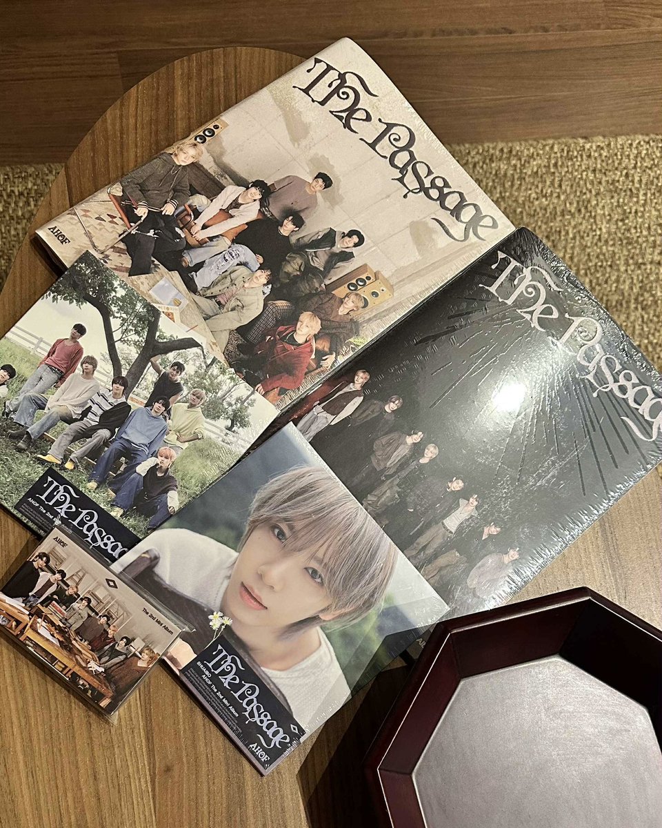 Lisa9Lizz's tweet photo. Thank to my baby ^^ these are mine in the 1st weeek 🥹🥹🥹

#AHOF #AHOF_1stComeback 
#the_passage #thepassage
@AHOF_official https://t.co/JgNv1283bE
