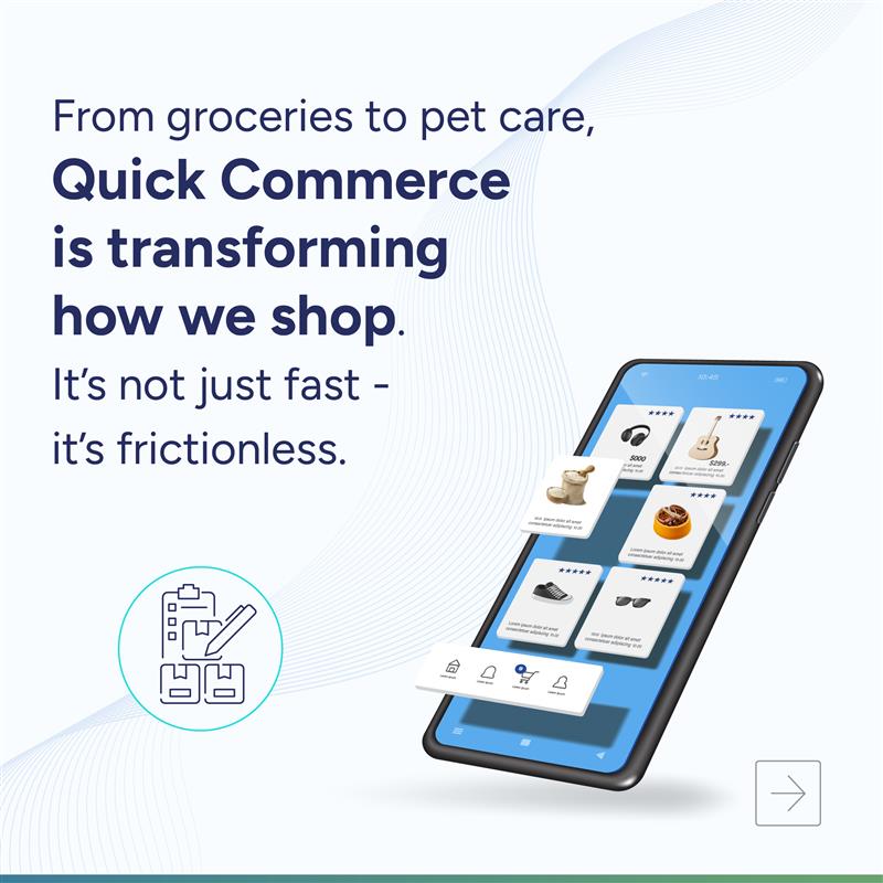 Intelliswift's tweet image. Next-day delivery is outdated. Quick Commerce is reshaping retail with under-15-minute deliveries.

Download the whitepaper to explore more on the future of retail: intelliswift.com/insights/white…

#QuickCommerce #RetailInnovation #InstantDelivery #EcommerceStrategy