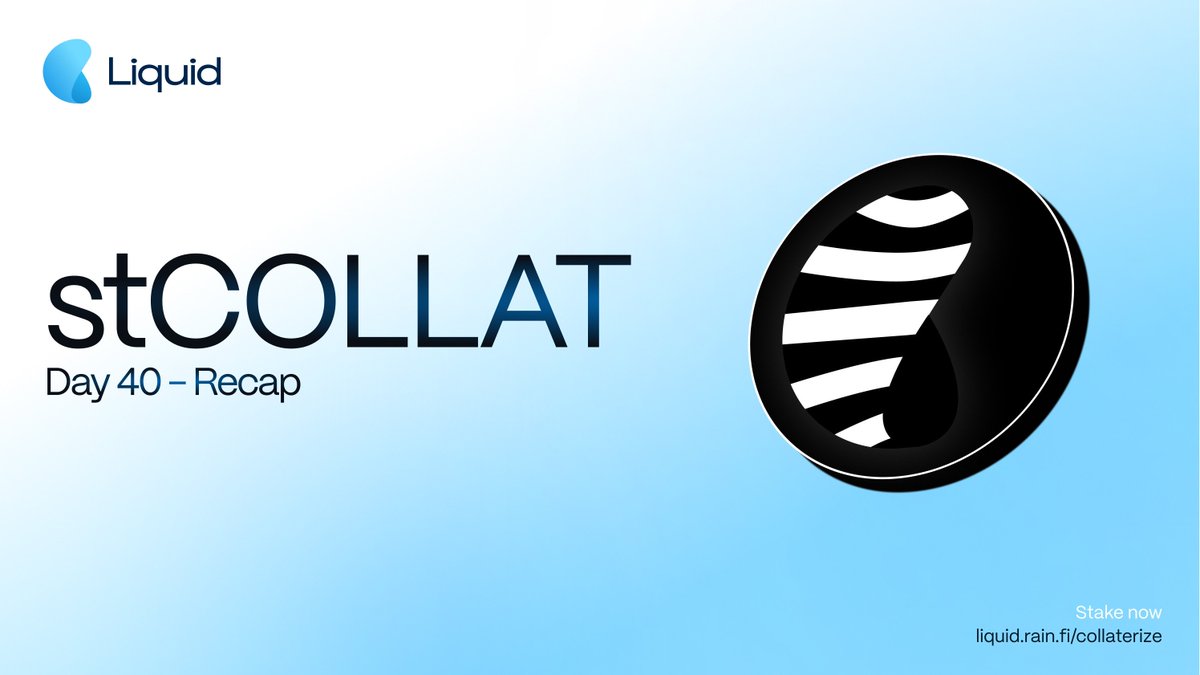 RainFi_'s tweet image. 40 days ago, we launched stCOLLAT in collaboration with @collaterize 

→ Liquid staked version of $COLLAT
→ Quarterly staking APY
→ 15d unstaking period
→ Usable as collateral

Stake, Earn, and Borrow