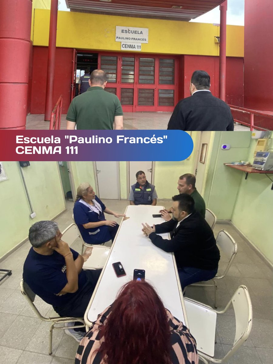 POvejeros's tweet photo. Seguimos visitando los establecimientos educativos de Córdoba.

En esta ocasión, compartimos una grata jornada en la Escuela Paulino Francés – CENMA 111, donde sus autoridades nos recibieron para dialogar sobre el desarrollo del ciclo lectivo 2025 y los proyectos que fortalecen https://t.co/zq4ZBbAllp