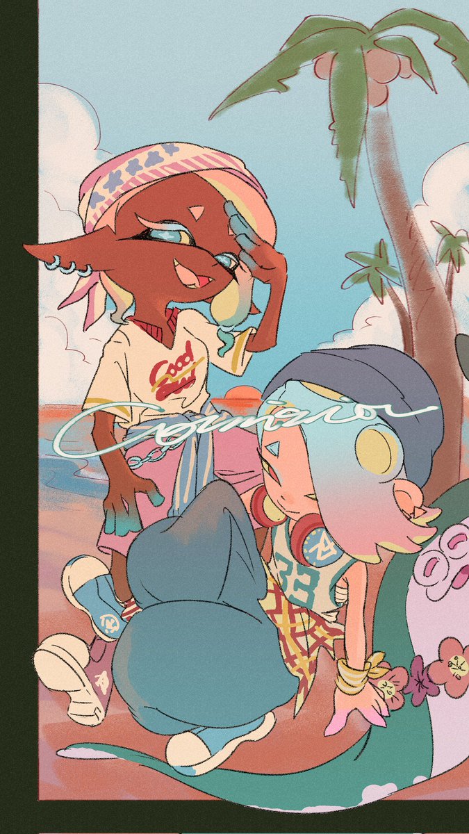 🌅
#すりみ連合 #splatoon3