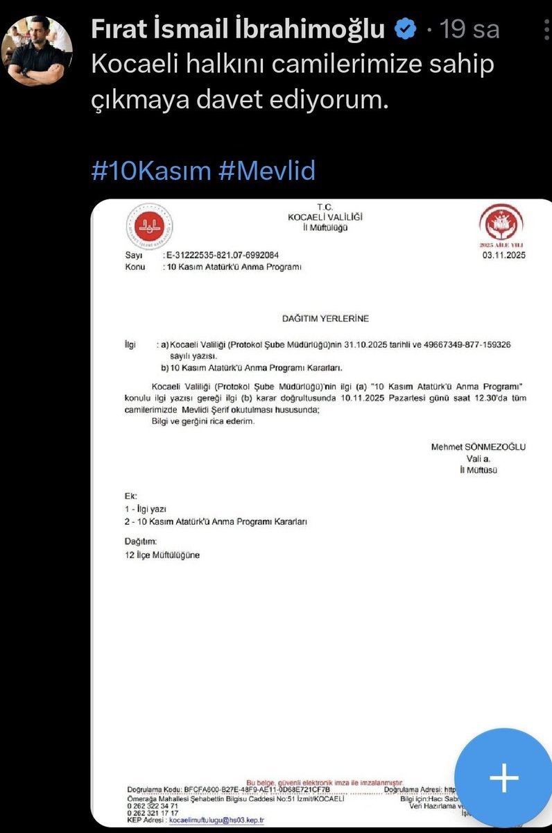 Bu şahıs Valilik bildirgesini tanımayıp halki kin ve nefrete sevketmektedir. Geçmişte olmadan tedbir alınmalı ve bu şahıs hakkında ivedilikle gereği yapılmalıdır.
<a href="/TC_icisleri/">T.C. İçişleri Bakanlığı</a>
<a href="/EmniyetGM/">Türk Polis Teşkilatı</a>