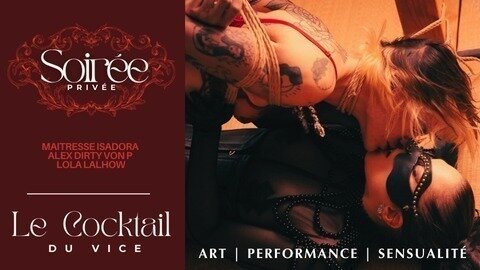 ✨ A Paris. Dernières places ✨

Quand la peau se fait langage…  Performance BDSM sensuelle et explicite avec Maîtresse <a href="/Domina_Isadora_/">Maîtresse Isadora</a>     <a href="/DirtyVonP/">Alex DirtyVonP</a> et <a href="/lalhow666/">Your French doll</a> 🙏🖤

J'aurai l'honneur d'y assister🙏 Ne manquez pas ça. 
bookwhen.com/fr/kink-study/…