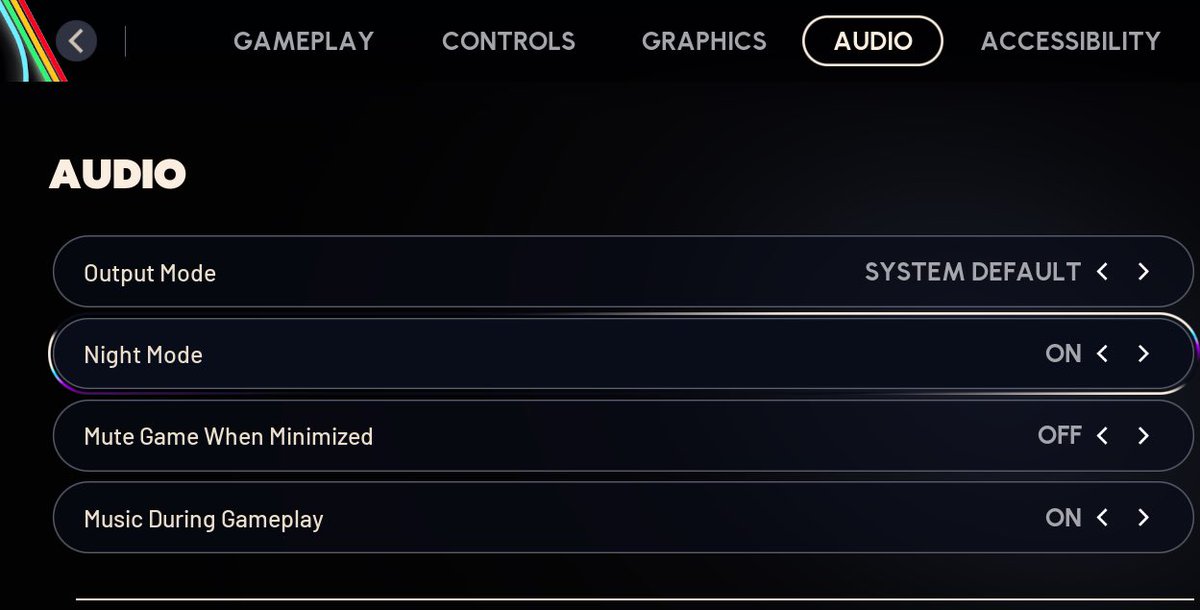 sausagesocials's tweet image. ARC RAIDERS TIP OF THE DAY:

the setting that everyone should have enabled...

turn on "Night Mode" in your audio so you can actually hear footsteps!