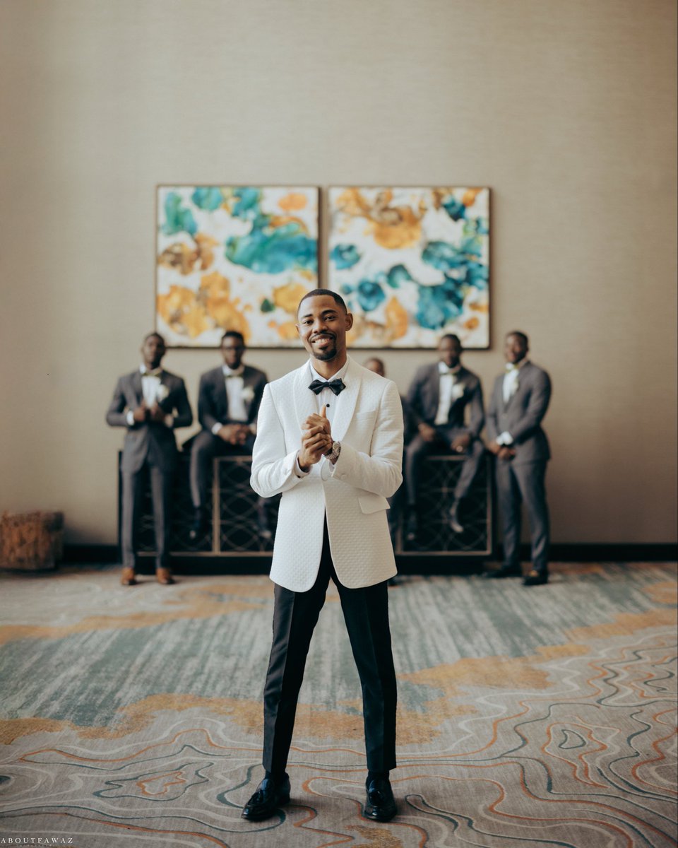 benfash_ng's tweet photo. Throwing it back to @aremu.fatoni’s big day 💍
Where style met celebration and the groom showed up effortlessly sharp in his Benfash custom 🕴️
And with his men by his side? The squad came correct 👌 https://t.co/UWzQJY9of4