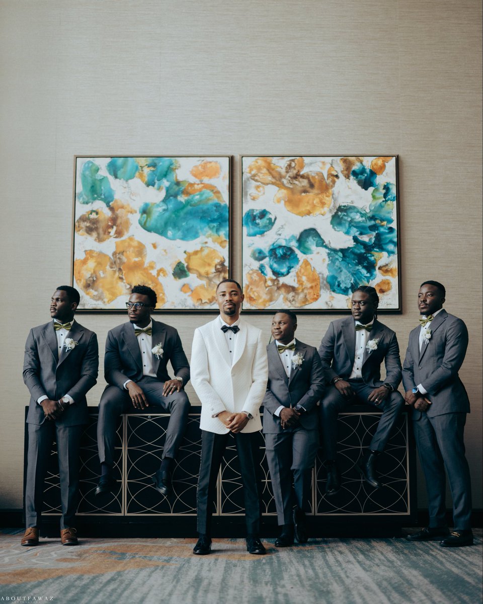 benfash_ng's tweet photo. Throwing it back to @aremu.fatoni’s big day 💍
Where style met celebration and the groom showed up effortlessly sharp in his Benfash custom 🕴️
And with his men by his side? The squad came correct 👌 https://t.co/UWzQJY9of4