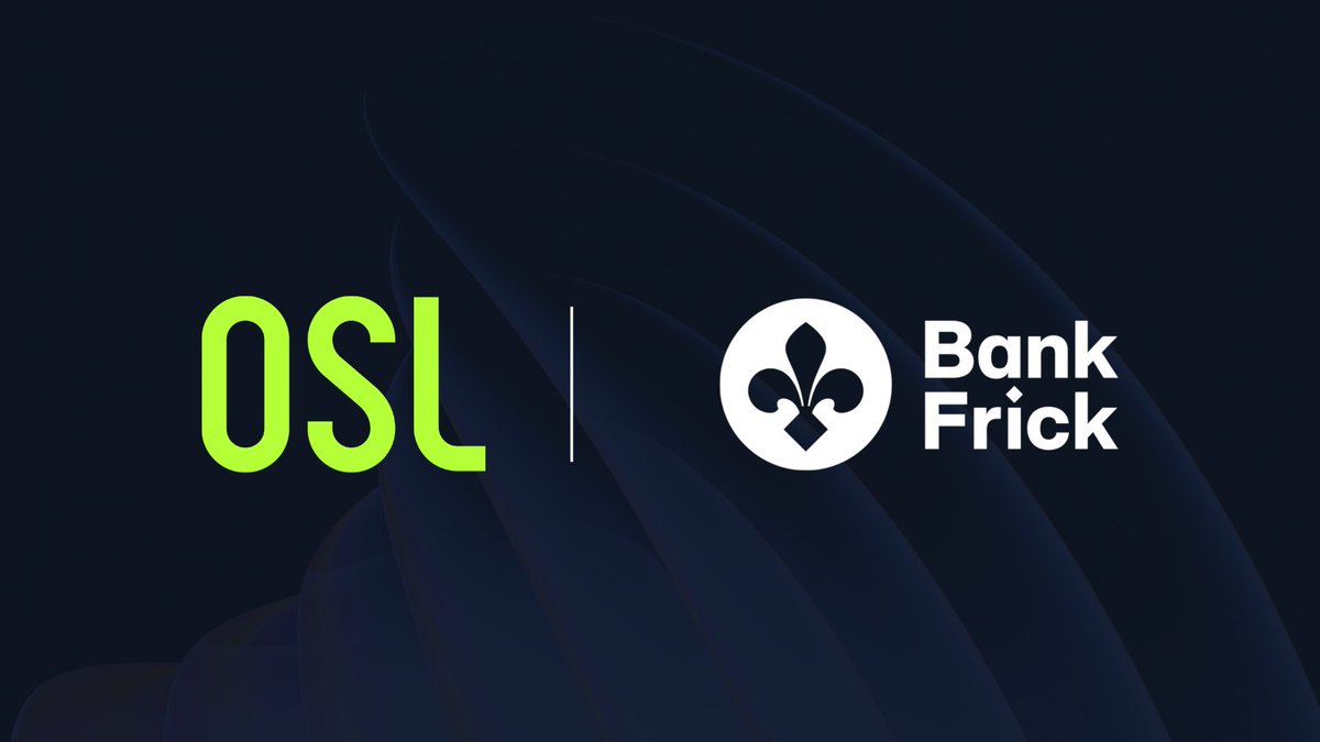 osldotcom's tweet image. OSL has partnered with Bank Frick @BankFrick to power secure, compliant fiat on/off-ramp services across multiple currencies. 🚀 

Integrated with Bank Frick’s xPULSE network, OSL now offers faster, safer fiat connectivity for institutional clients. 

🌐Bridging TradFi &amp;amp; Web3 —…
