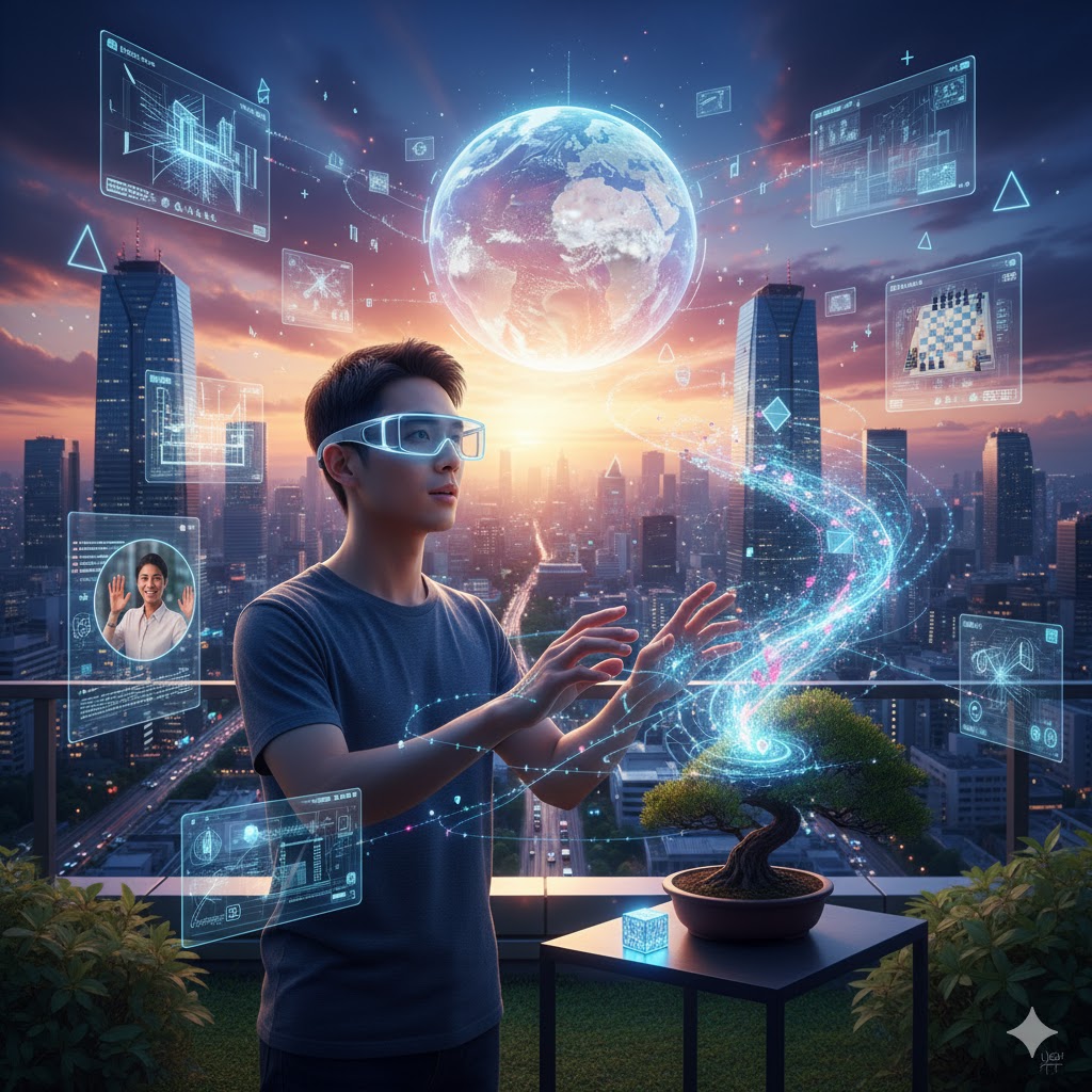 My Vision: 
The Global Render Engine. The world Mawari builds- where distributed compute removes all friction from real-time XR rendering with low-latency DePIN that turns my room into a shared workspace, making complex 3D collaboration feel as seamless as simply looking around.