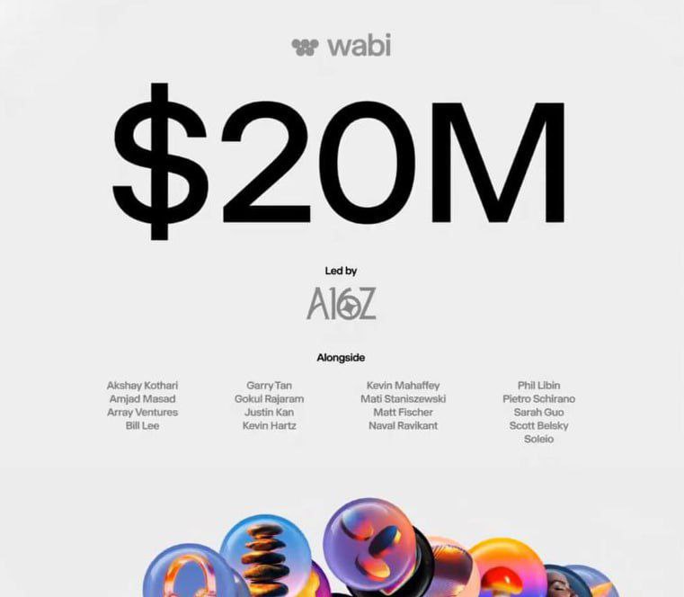 👉AE  tham gia sớm của dự án Wabi 

👉Link: wabi.ai
- Submit your email
- Done