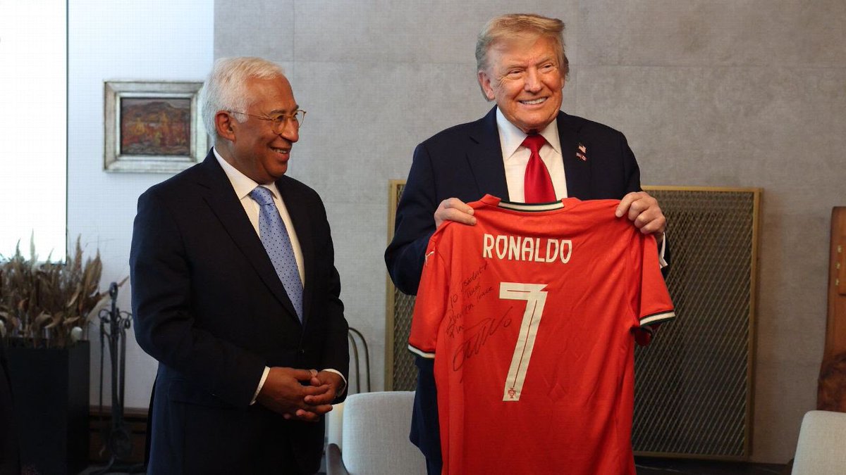 🗣️ Cristiano Ronaldo: “My message to Trump? I wish the world has peace. I want to sit down with him.”